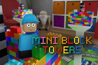 Virtual Arena: Mini Block Towers