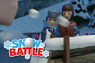 Virtual Arena: Snow Battle